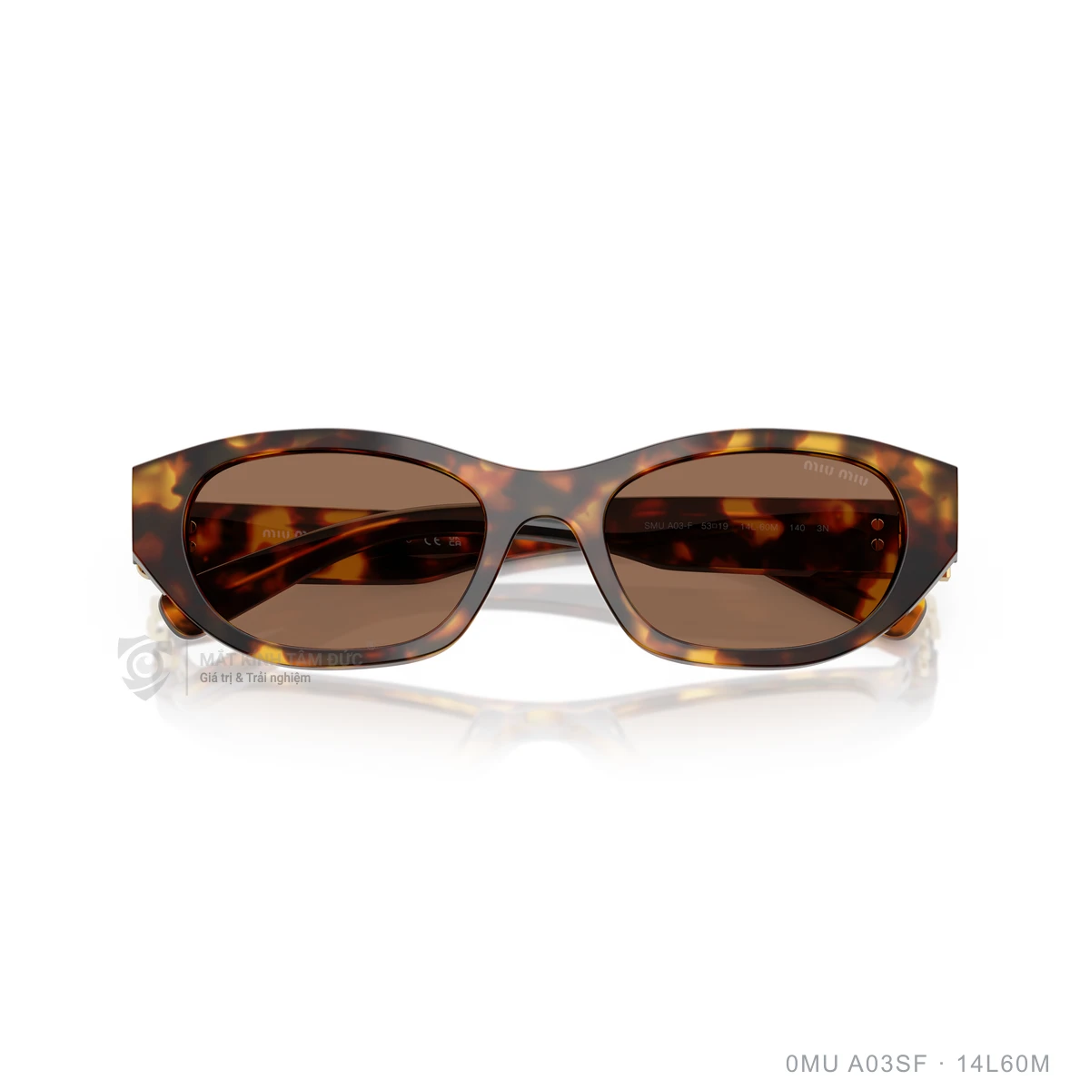 Kính mát Miu Miu 0MU A03SF - Ảnh 3