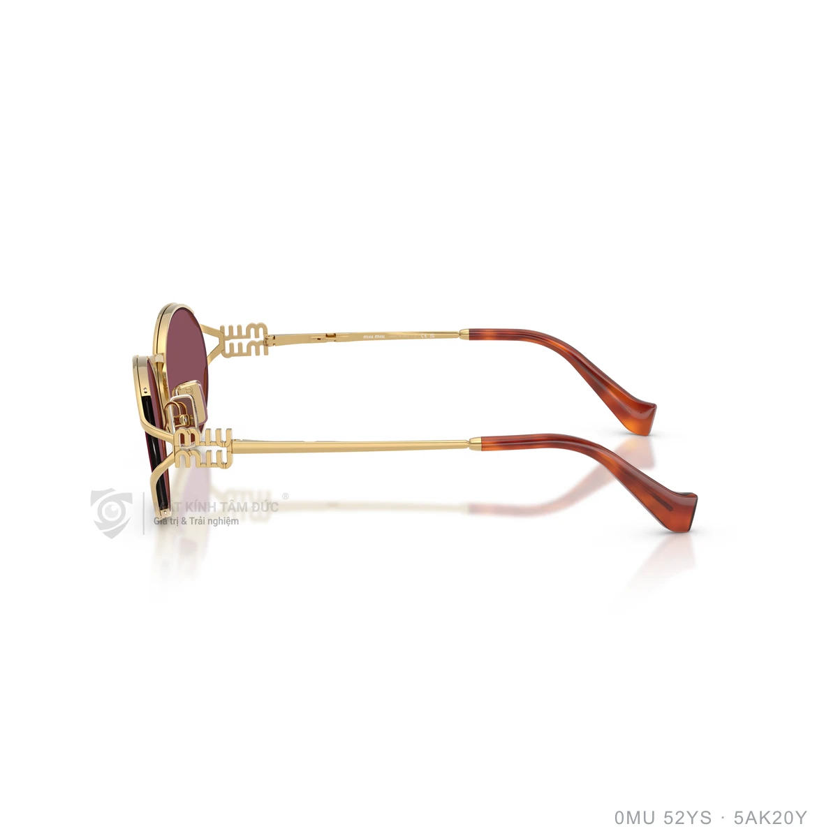 Kính mát Miu Miu 0MU 52YS - Ảnh 4