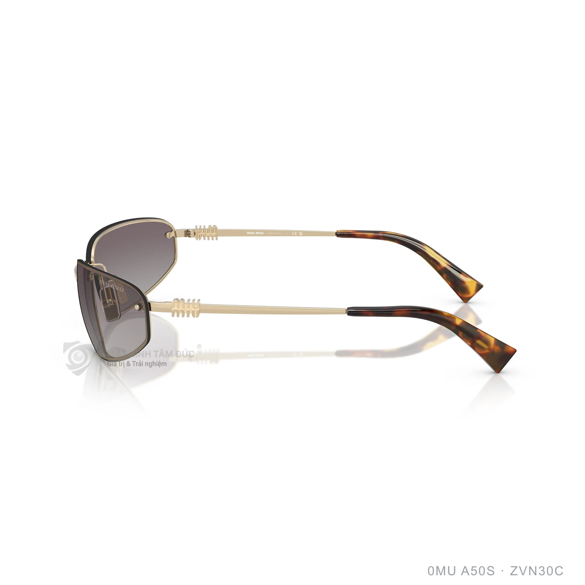 Kính mát Miu Miu 0MU A50S - Ảnh 4
