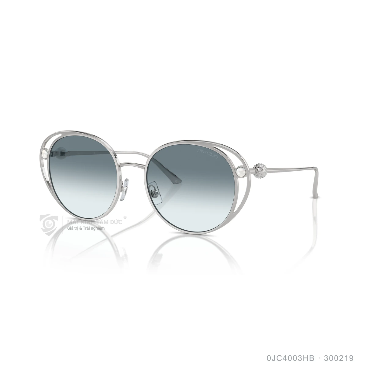 Chi tiết góc nghiêng Kính mát Jimmy Choo 0JC4003HB