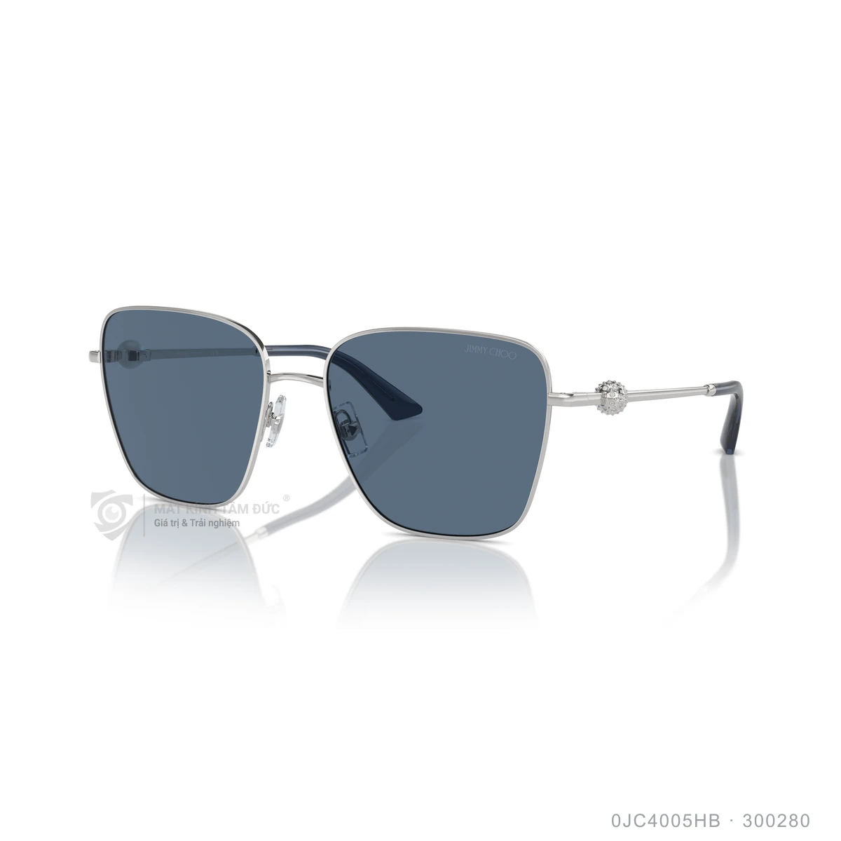 Chi tiết góc nghiêng Kính mát Jimmy Choo 0JC4005HB