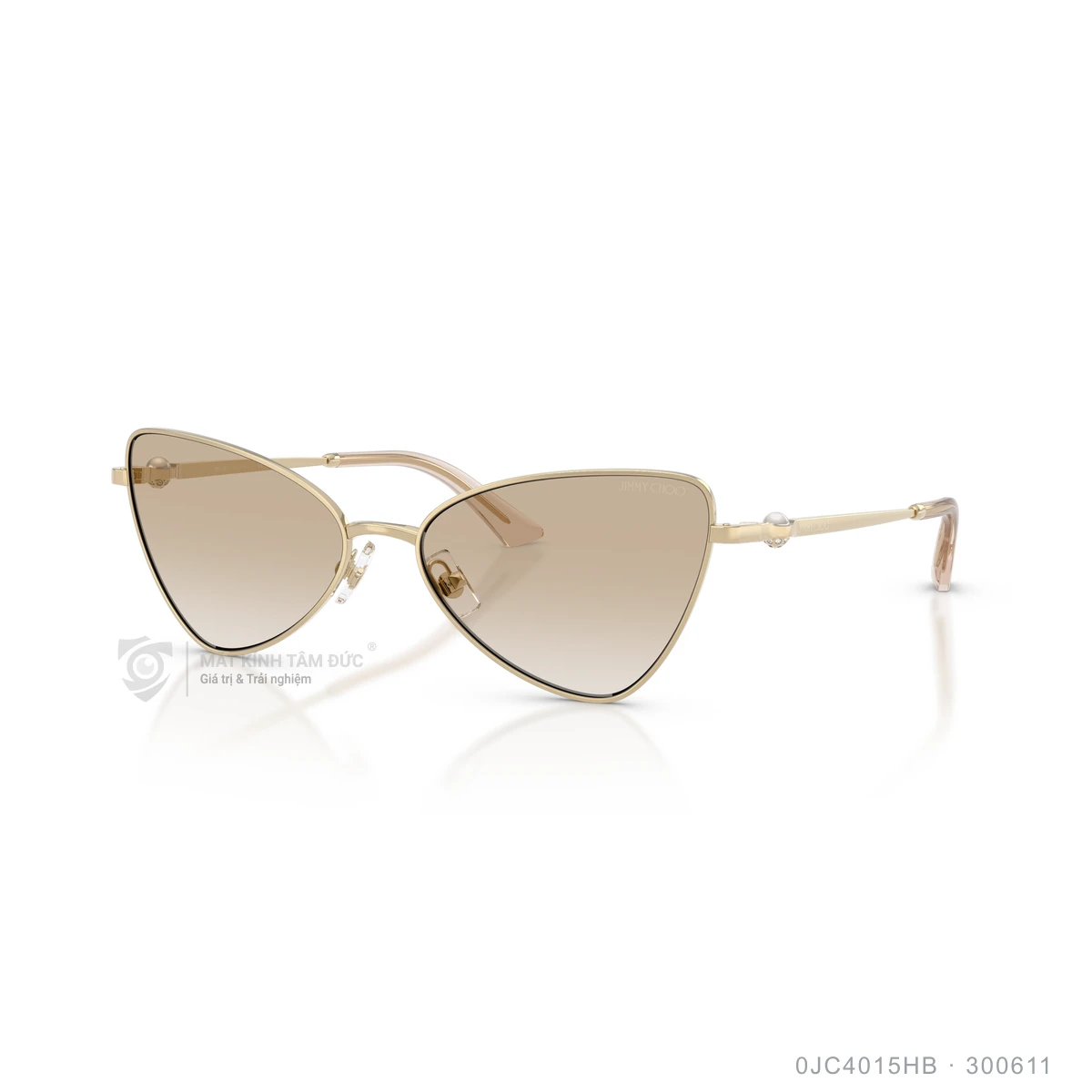 Chi tiết góc nghiêng Kính mát Jimmy Choo 0JC4015HB