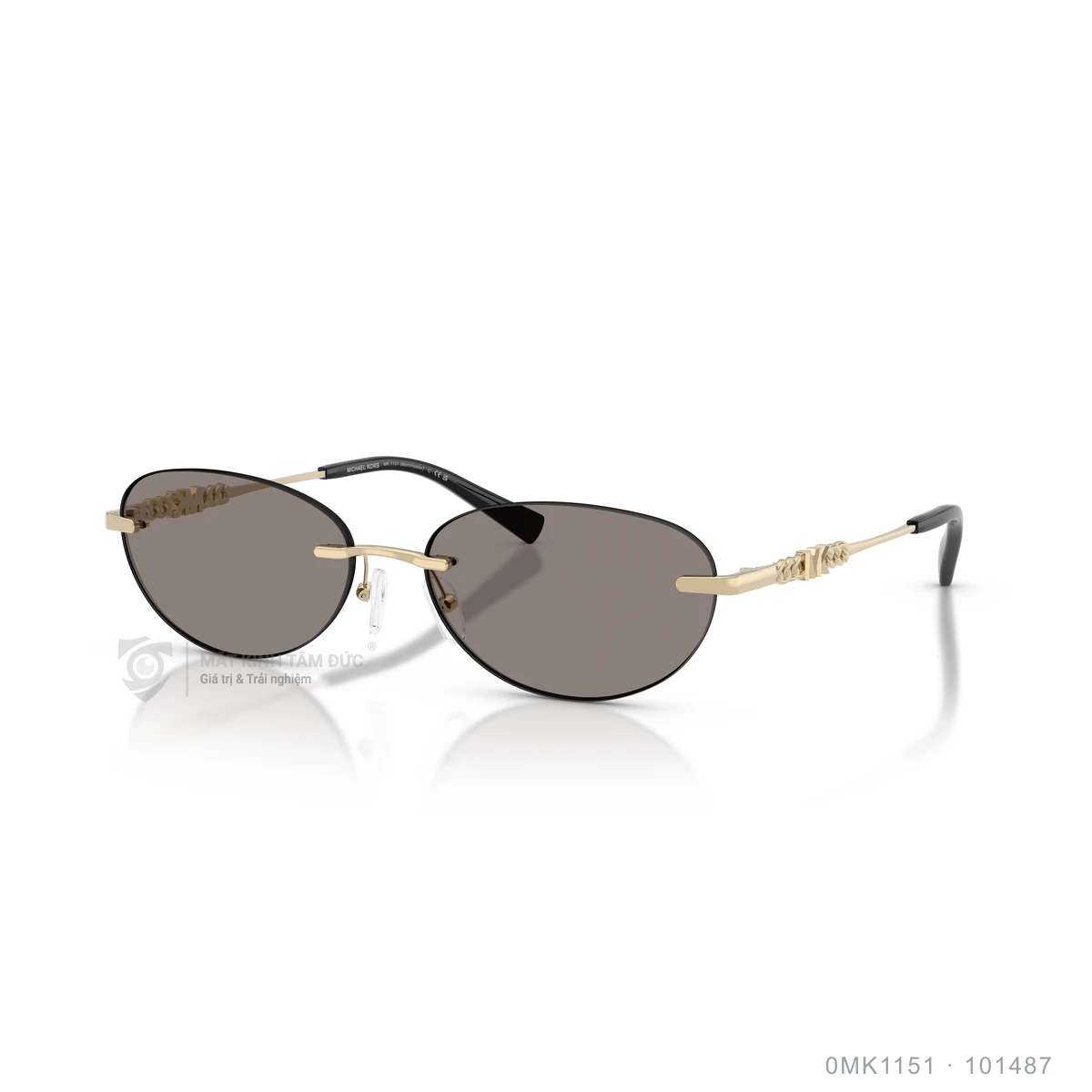 Chi tiết góc nghiêng Kính mát Michael Kors 0MK1151