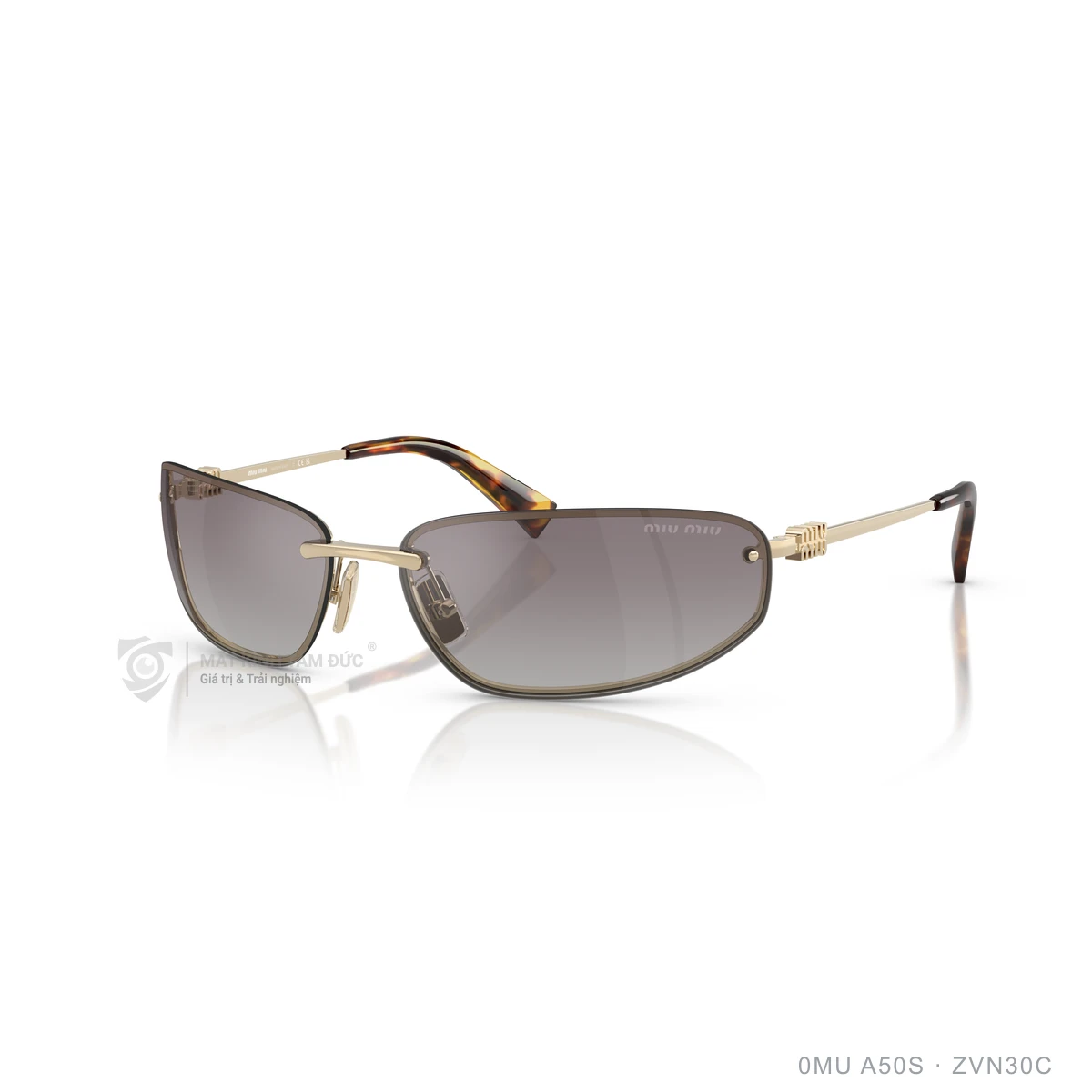 Kính mát Miu Miu 0MU A50S - Ảnh 2