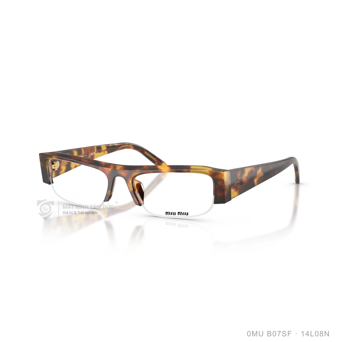 Kính mát Miu Miu 0MU B07SF - Ảnh 17
