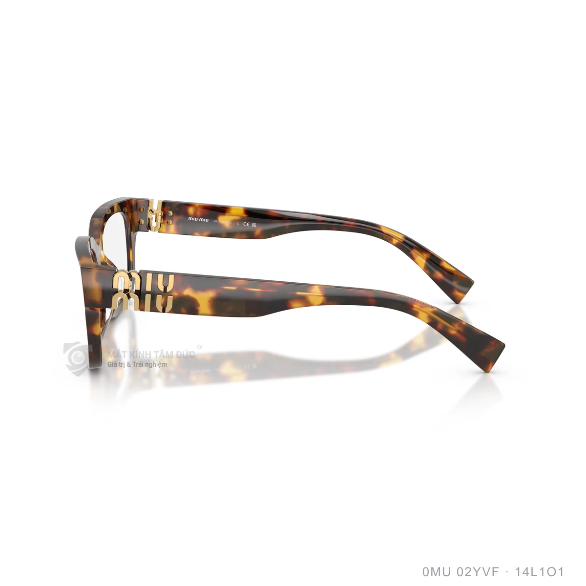 Gọng kính Miu Miu 0MU 02YVF - Ảnh 4
