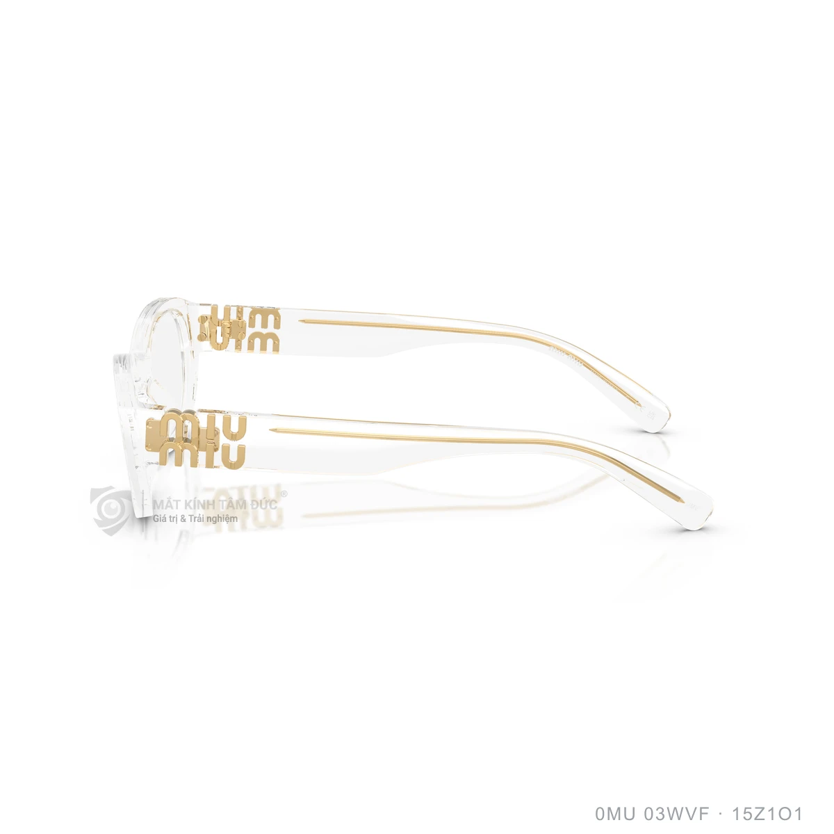 Gọng kính Miu Miu 0MU 03WVF - Ảnh 4