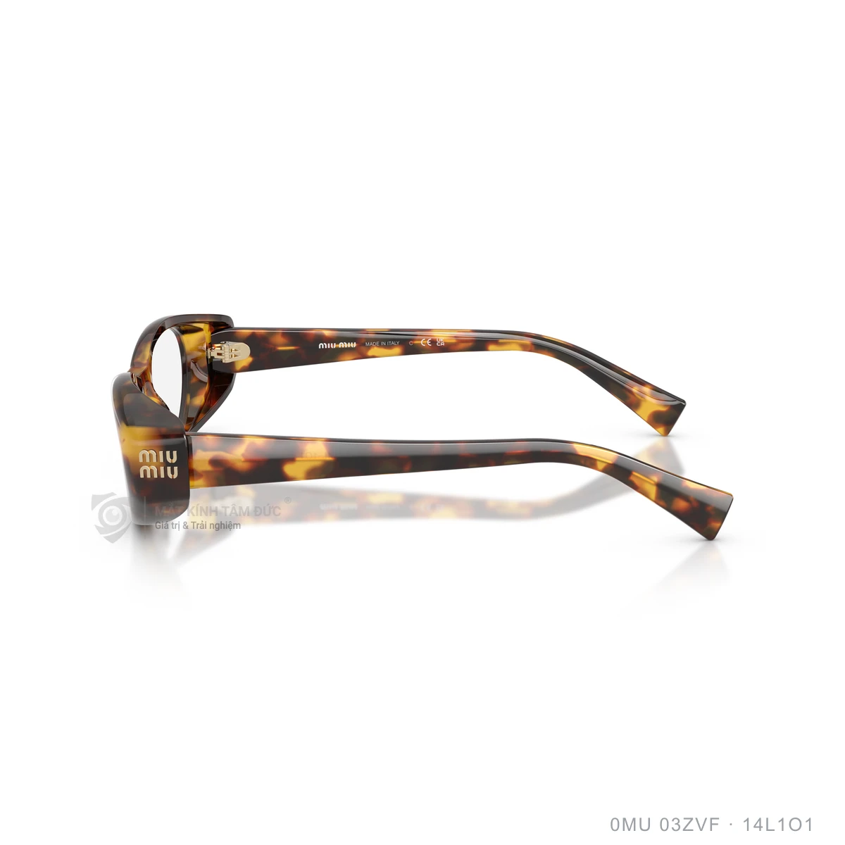 Gọng kính Miu Miu 0MU 03ZVF - Ảnh 4
