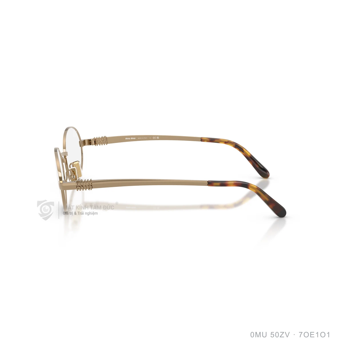 Gọng kính Miu Miu 0MU 50ZV - Ảnh 4