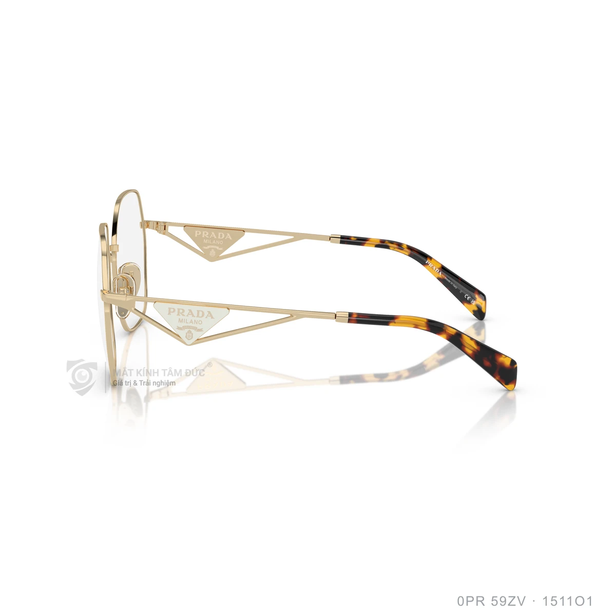 Gọng kính Prada 0PR 59ZV - Ảnh 4