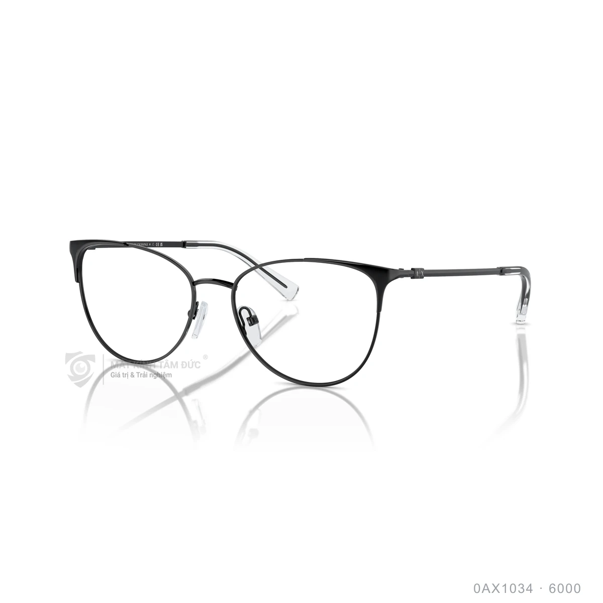 Chi tiết góc nghiêng Gọng kính Armani Exchange 0AX1034