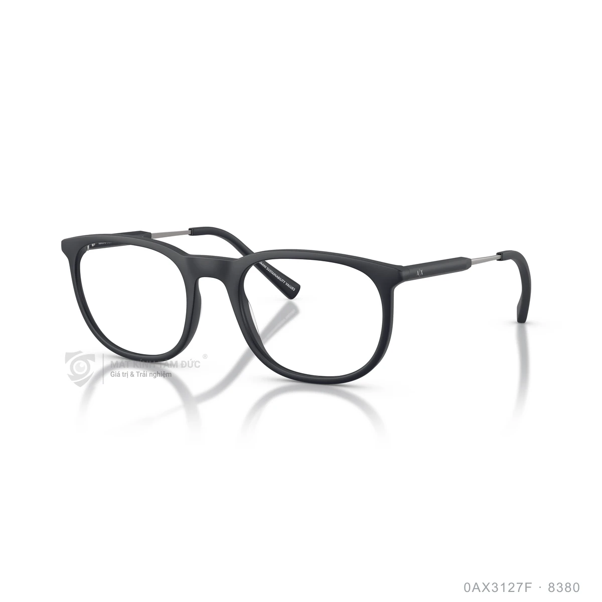 Chi tiết góc nghiêng Gọng kính Armani Exchange 0AX3127F