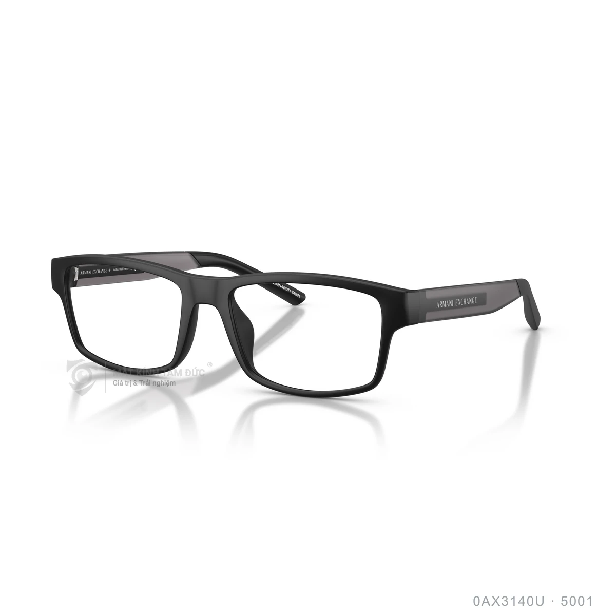 Chi tiết góc nghiêng Gọng kính Armani Exchange 0AX3140U