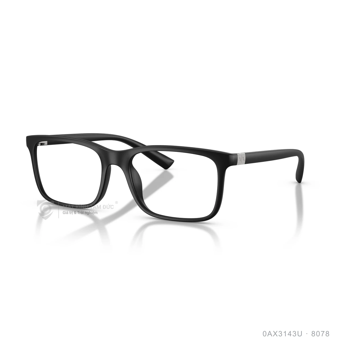 Chi tiết góc nghiêng Gọng kính Armani Exchange 0AX3143U