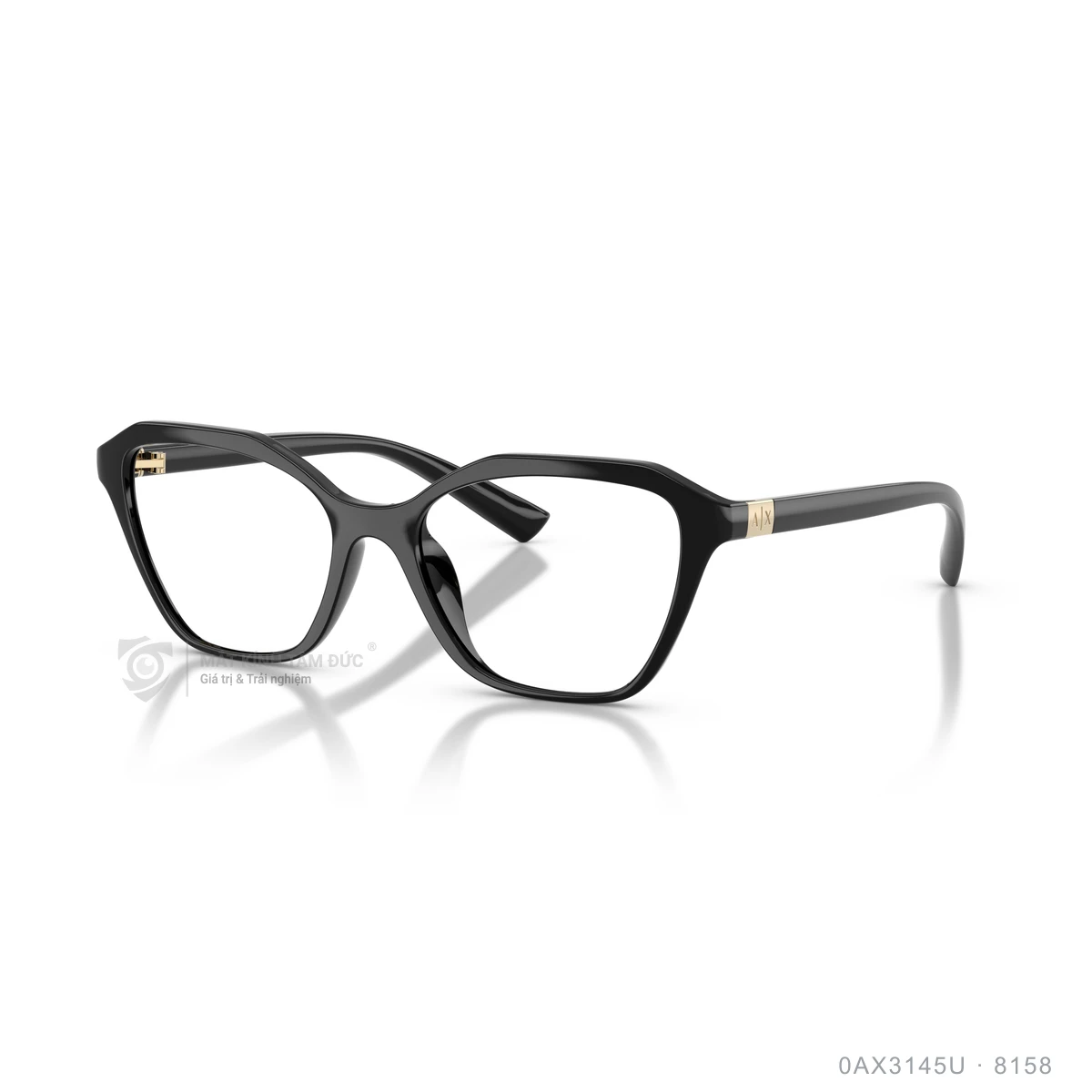 Chi tiết góc nghiêng Gọng kính Armani Exchange 0AX3145U