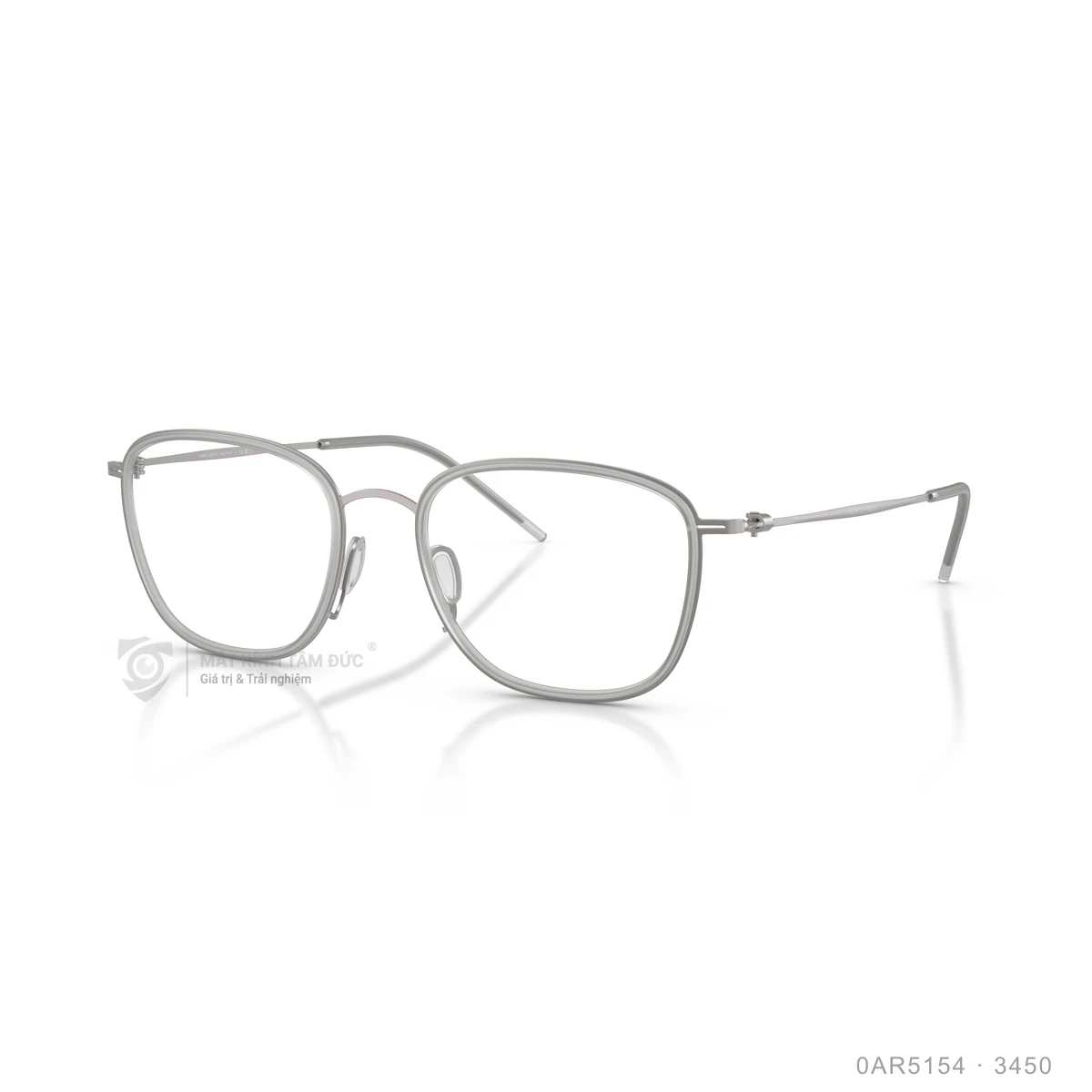 Chi tiết góc nghiêng Gọng kính Giorgio Armani 0AR5154