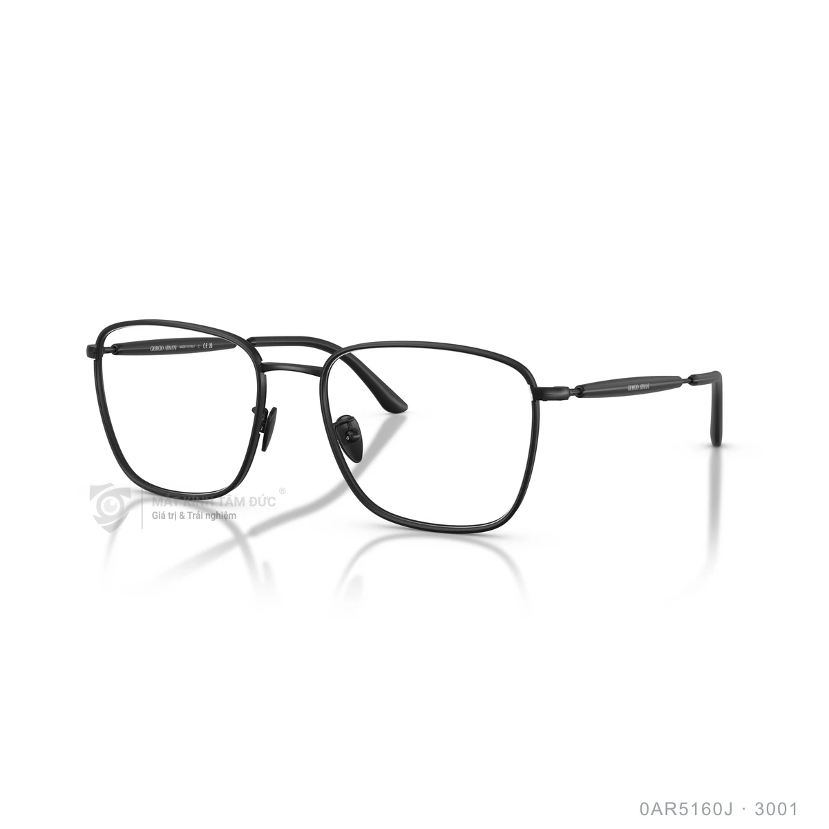 Chi tiết góc nghiêng Gọng kính Giorgio Armani 0AR5160J