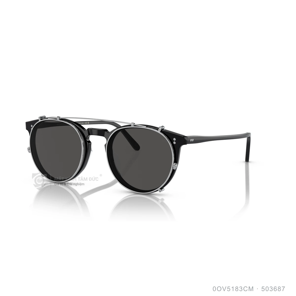 Chi tiết góc nghiêng Gọng kính Oliver Peoples 0OV5183CM