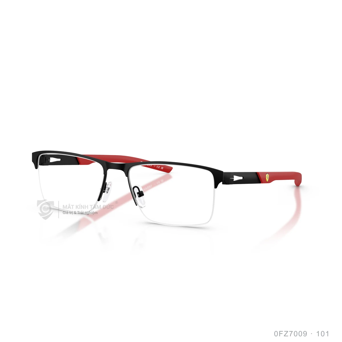 Chi tiết góc nghiêng Gọng kính Scuderia Ferrari 0FZ7009