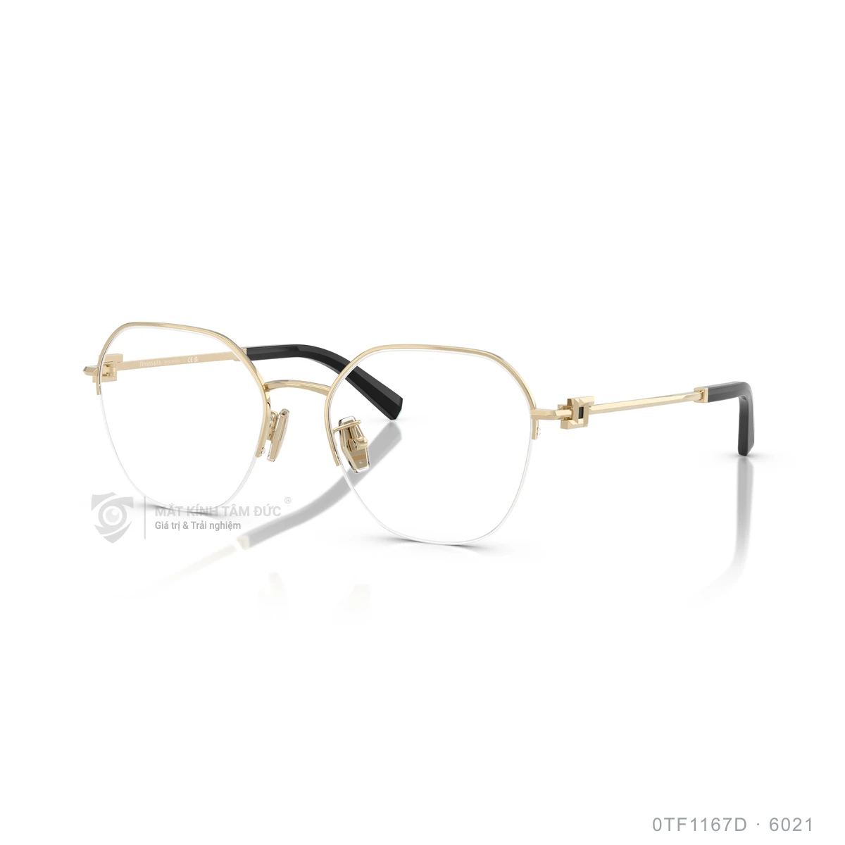 Chi tiết góc nghiêng Gọng kính Tiffany & Co. 0TF1167D