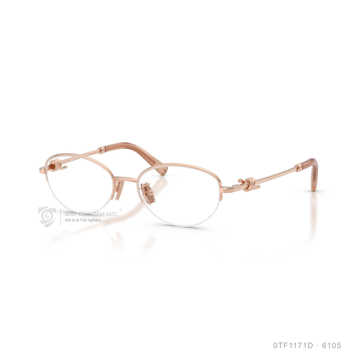 Chi tiết góc nghiêng Gọng kính Tiffany & Co. 0TF1171D