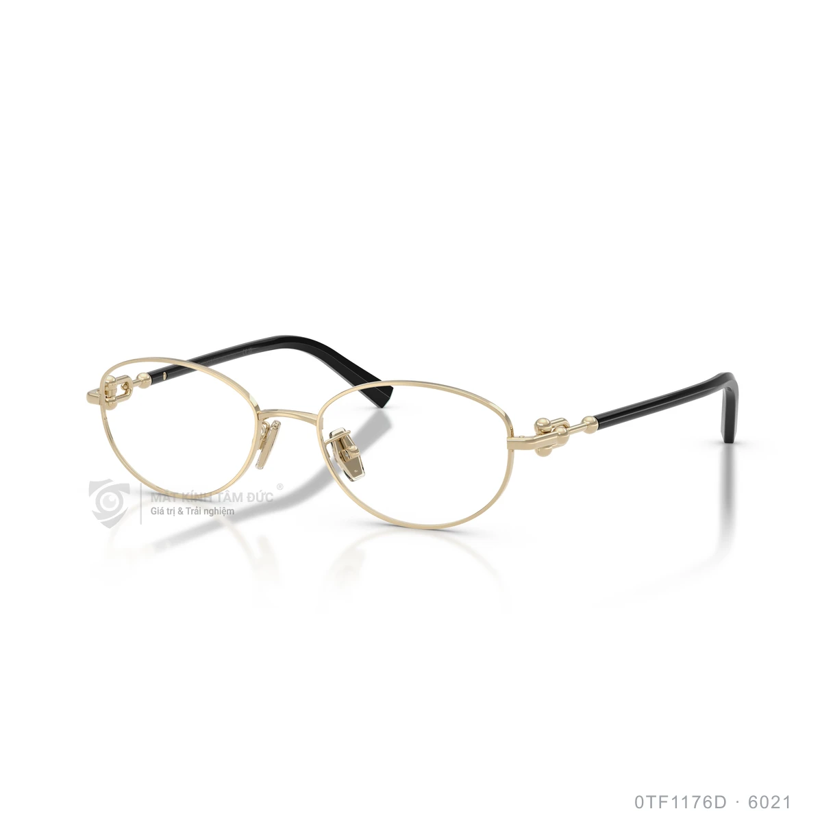 Chi tiết góc nghiêng Gọng kính Tiffany & Co. 0TF1176D
