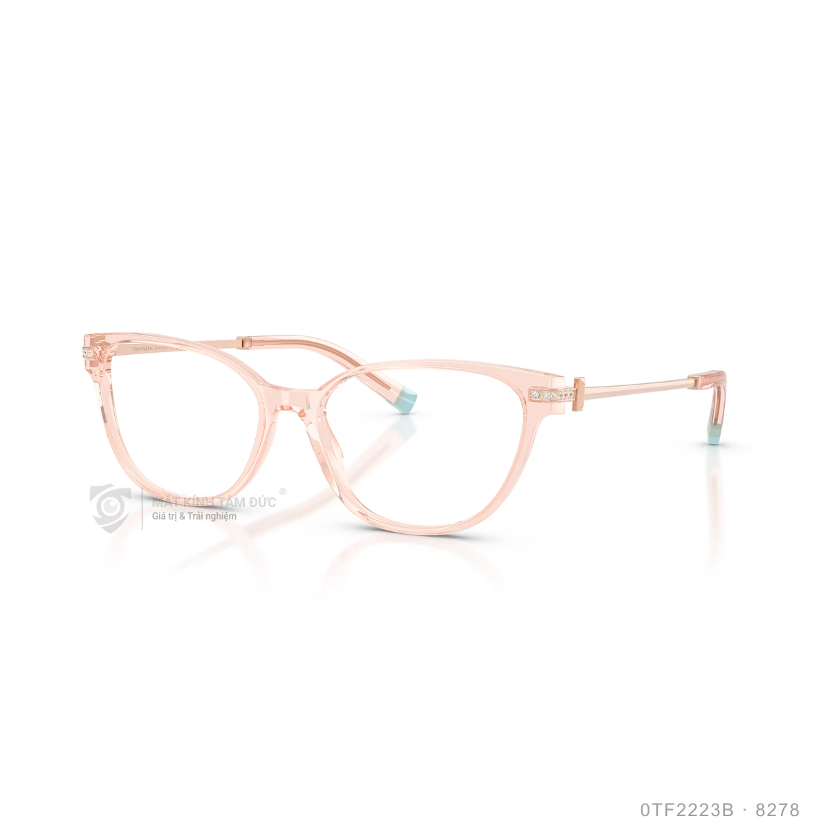 Chi tiết góc nghiêng Gọng kính Tiffany & Co. 0TF2223B