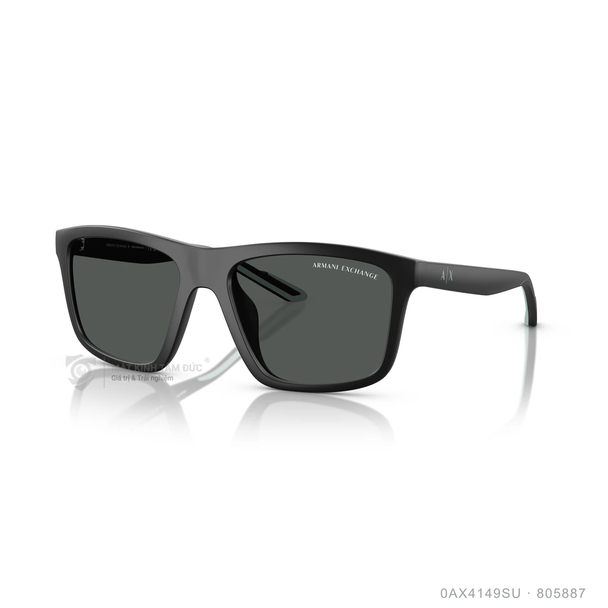 Chi tiết góc nghiêng Kính mát Armani Exchange 0AX4149SU