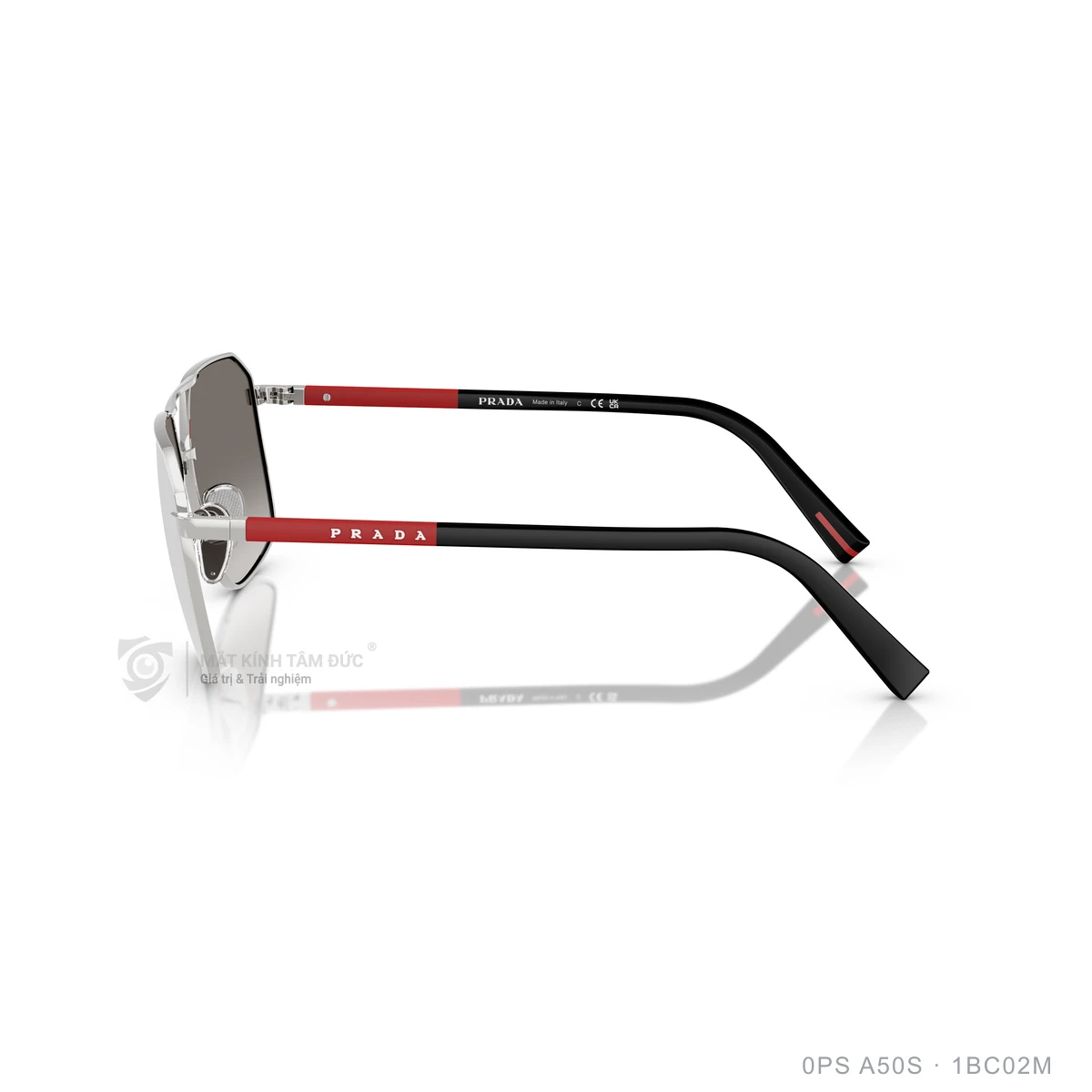 Kính mát Prada Linea Rossa 0PS A50S - Ảnh 4