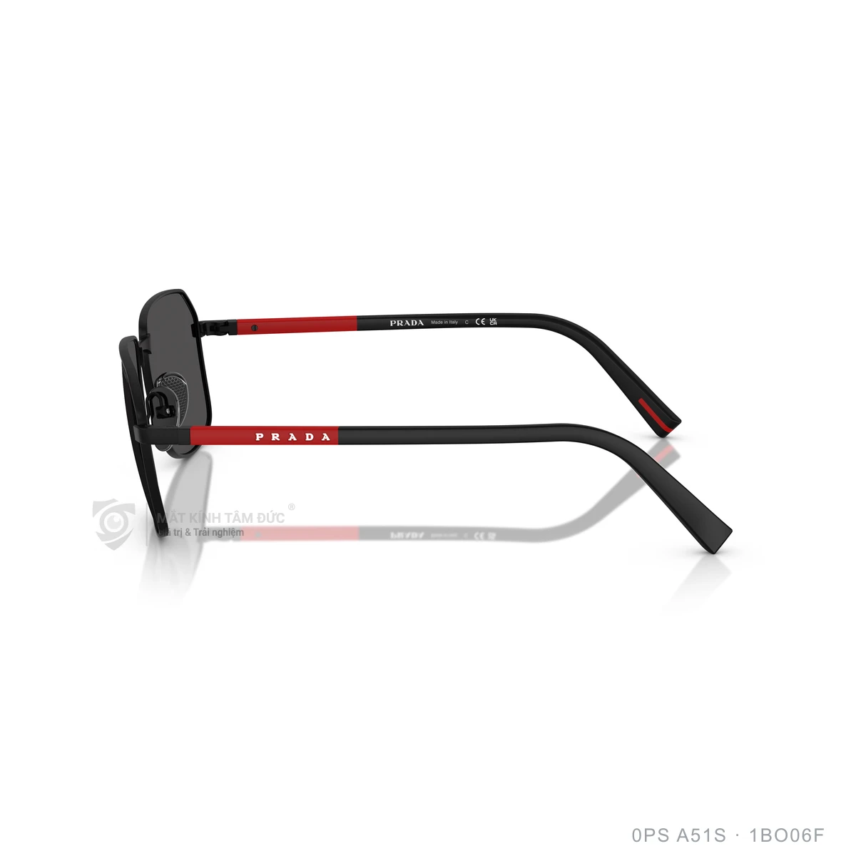 Kính mát Prada Linea Rossa 0PS A51S - Ảnh 4