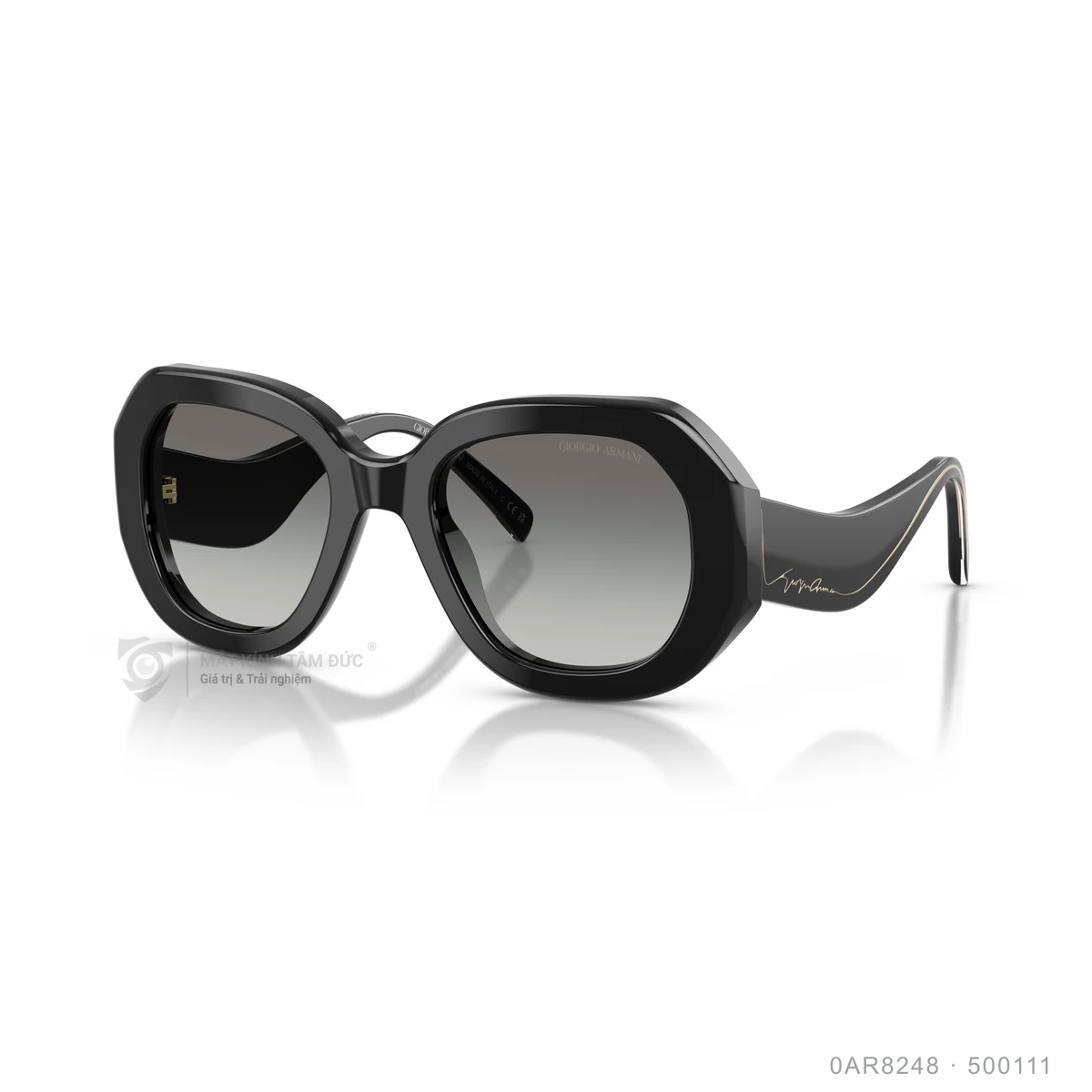 Chi tiết góc nghiêng Kính mát Giorgio Armani 0AR8248