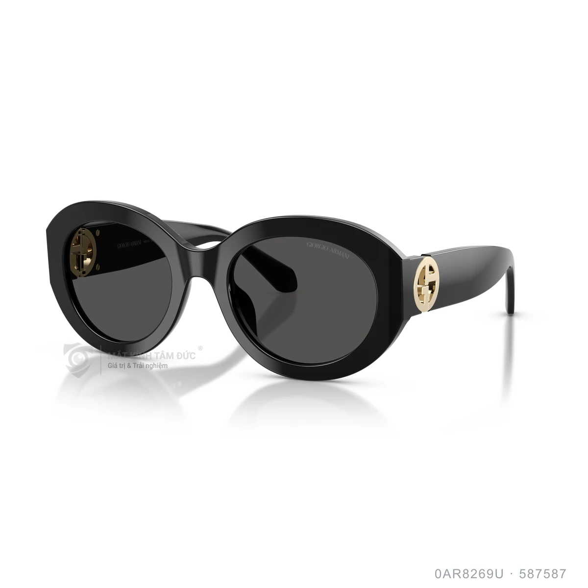 Chi tiết góc nghiêng Kính mát Giorgio Armani 0AR8269U
