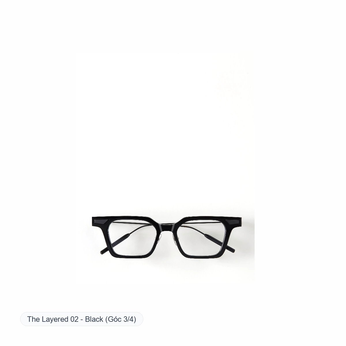 Chi tiết góc nghiêng Gọng kính SEESON The Layered 02